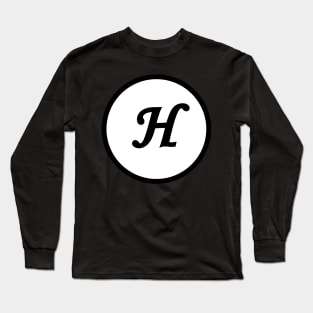 letter H Long Sleeve T-Shirt